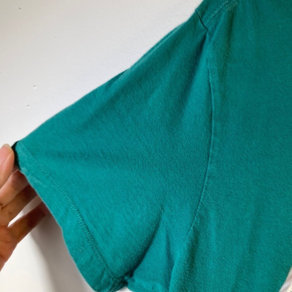 Mens The‎ Nike Tee Spellout Cotton S Green White - Picture 4 of 6